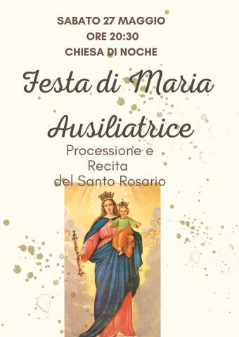 Vinchio | Festa di Maria Ausiliatrice (edizione 2023)